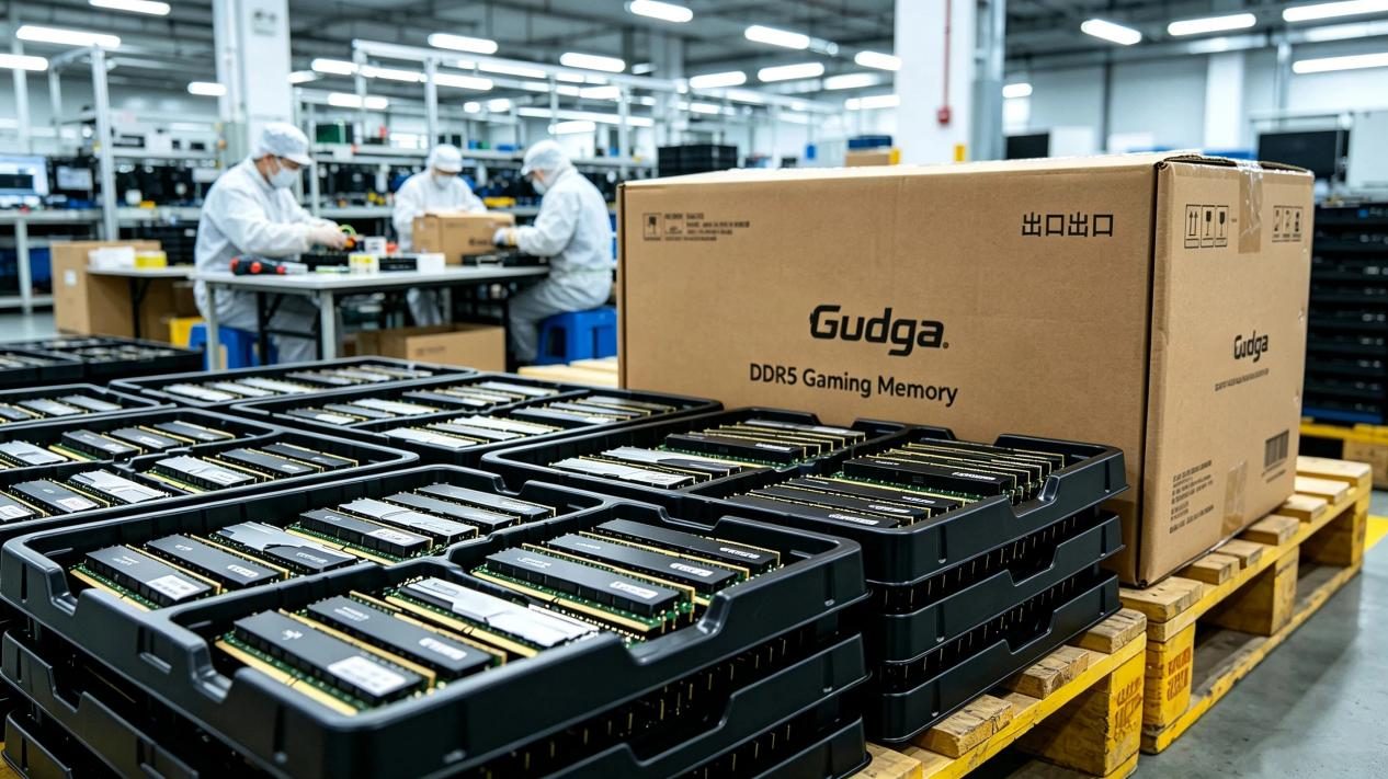 A Gudga 35 000 egységnyi memóriamodult dob ​​ki a globális DRAM-ellátás szűkössége mellett